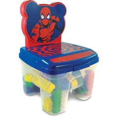 BRINQUEDO PARA MONTAR SPIDER CADEIRA TOY BLOCOS 24PC - GGB PLAST