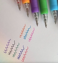 Caneta Press Velocity Gel 0.7mm - Gel Pens - 8 Cores - comprar online