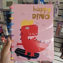 Imagem do Caderno Inteligente Dino Fofos – 10 Discos | 80 Páginas
