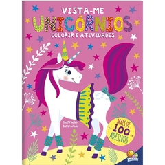 VISTAME - Livro De Colorir com mais de 100 Adesivos - Cotton papelaria