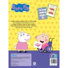 Livro Adesivos Peppa Pig - Passatempos da turma na internet