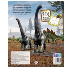 Livro Adesivos Dinossauros - Passatempos pré-históricos na internet
