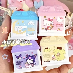 Apontador Casinha Turma Hello Kitty 2 Furos