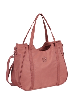 Bolsa Tote Up4you Transversal Náilon - Rosa