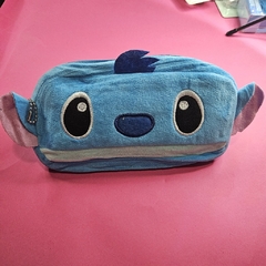 Estojo Stitch E Angel - Cotton papelaria