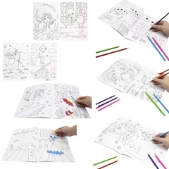 VISTAME - Livro De Colorir com mais de 100 Adesivos - comprar online