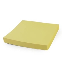 Bloco Adesivo Anotações Amarelo 76x76mm Com 100 Folhas