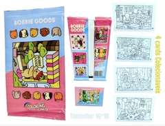 Kit 4 Cards Surpresa para Colorir Bobbie Goods