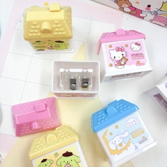 Apontador Casinha Turma Hello Kitty 2 Furos - comprar online