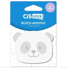 Bloco Adesivo Panda 75X60MM Com 20 Folhas