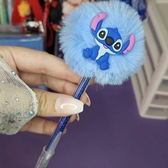 CANETA COM POMPOM STITCH & ANGEL - comprar online