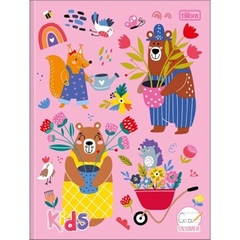 Caderno de Caligrafia Brochura CD 40FLS (187X245MM) Sapeca Feminino - Tilibra - Cotton papelaria