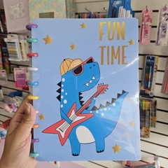 Caderno Inteligente Dino Fofos – 10 Discos | 80 Páginas - loja online