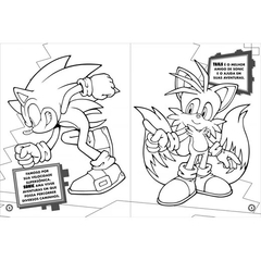 Livro Aquarela Sonic - Cores e aventura - comprar online