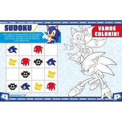 Livro Adesivos Sonic - Adesivos e atividades na internet