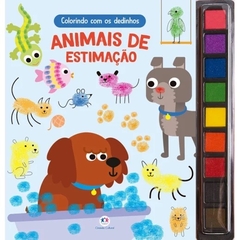 Livro Colorindo com os Dedinhos - Animais de estimacao