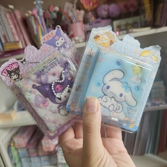 CADERNETAS CHAVEIRO COM ADESIVOS E FOLHAS DECORADAS SANRIO AQUA - comprar online