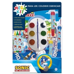 Livro Super pack Sonic - Ler, colorir e brincar