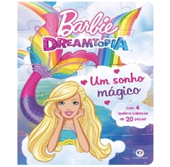 Livro Quebra-cabeça Barbie - Um sonho mágico