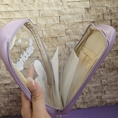 ESTOJO VERTICAL COM DIVISORIAS LILAS RABBIT - comprar online
