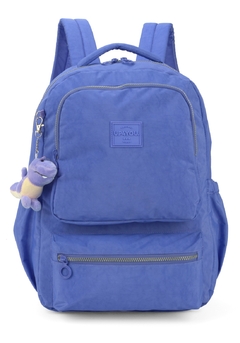 Mochila de Costas Juvenil Crinkle Com Chaveiro Dino Up4You