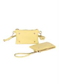 Bolsa pequena com vários bolsos com zíper na internet