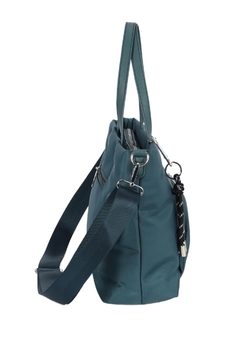 Bolsa Tote Transversal Dois Bolsos Náilon PETROLEO - Up4you na internet