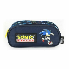 ESTOJO DUPLO SONIC AZUL LUXCEL