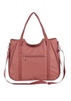Bolsa Tote Up4you Transversal Náilon - Rosa - Cotton papelaria
