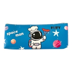 Estojo Escolar Espacial Azul Royal - Mundo Fofy - comprar online