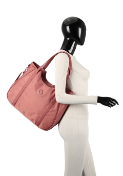 Bolsa Tote Up4you Transversal Náilon - Rosa - comprar online