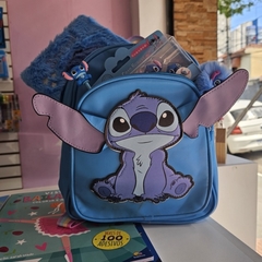 Mini Mochila Stitch - Disney - Cotton papelaria