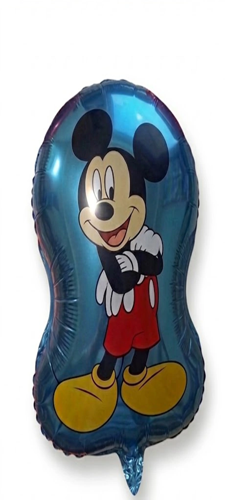 Globos Metalizados 35cm silueta Mickey ✨