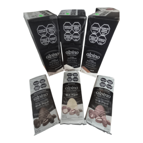 Chocolate Alpino en tableta
