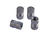 Tapita válvulas de aire, cilíndrica trabajada, gris plata x4 piezas - comprar online