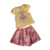 Conjunto Stay True Amarelo e Rosa - Glinny