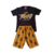 Conjunto Rocky Preta e Mostarda Guitarra - Kyly - comprar online