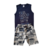 Conjunto Skate Azul Marinho e Cinza - Malwee