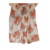 Vestido branco com estampa floral laranja - Milon na internet