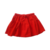 Conjunto top com fuxico Vermelho - Angerô - Do Básico ao Brilho