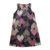 Vestido Estampado Coração Rosa e Verde - Elian - comprar online