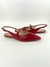 Slingback Cintia Cereja - comprar online