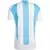 Camisa Argentina Home 24/25 Torcedor Adidas Masculina, branca com listras azuis, vista traseira.