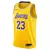 Camisa amarela do Los Angeles Lakers com o número 23, do jogador LeBron James, edição Nike Icon.