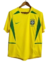 Camisa Retrô Brasil 2002 Home Nike - Amarelo