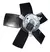 MOTOVENTILADOR GM CHEVY 94- 6-ASPAS C/AIRE