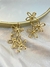Brinco Ear Cuff Flor