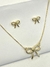 Conjunto Laço Dourado