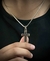 Corrente Aço Crucifixo Pai Nosso