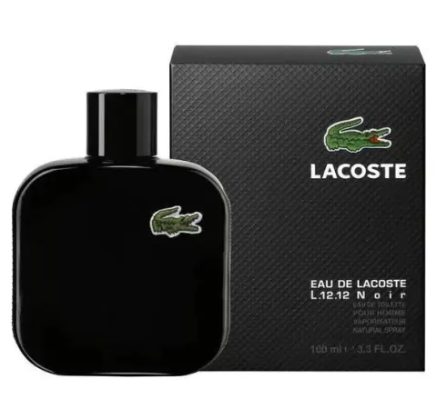 LACOSTE L.12.12 NOIR MASCULINO EAU DE TOILETTE